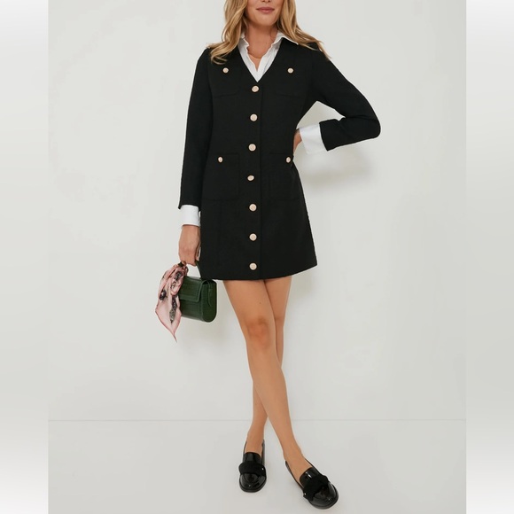 Tuckernuck Dresses & Skirts - NEW Tuckernuck Pomander Place Black Tweed Kiera Dress